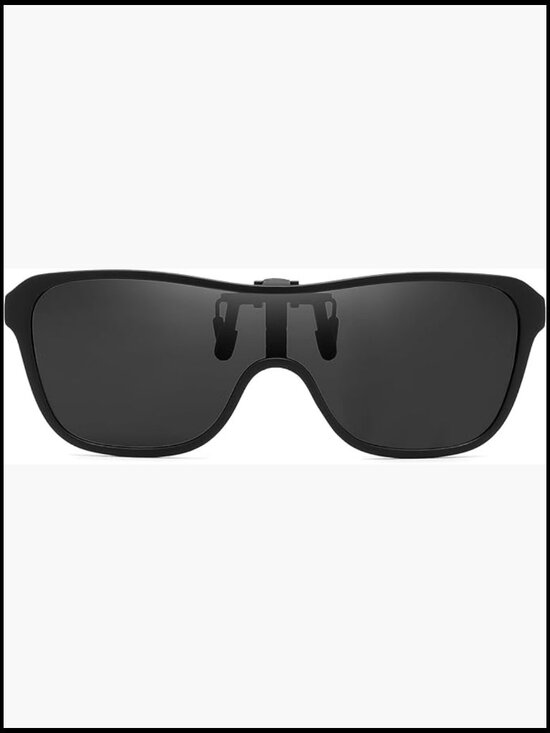 Polarized Clip-on Flip Up Sunglasses for Glasses TAC Lenses main image 5